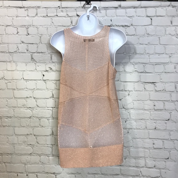 Jennifer Lopez M Rayon Blend Metallic Peach Vest - Picture 2 of 8